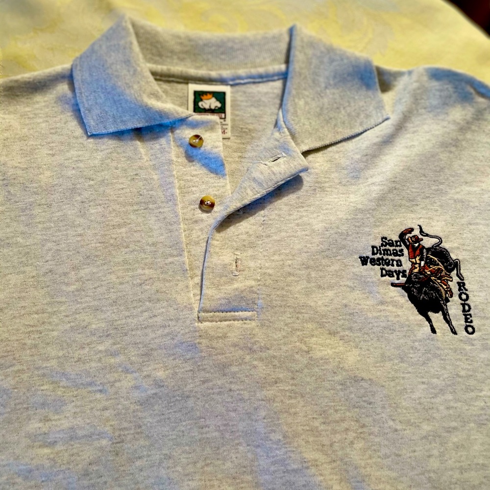 San Dimas Rodeo short sleeve shirt size medium.